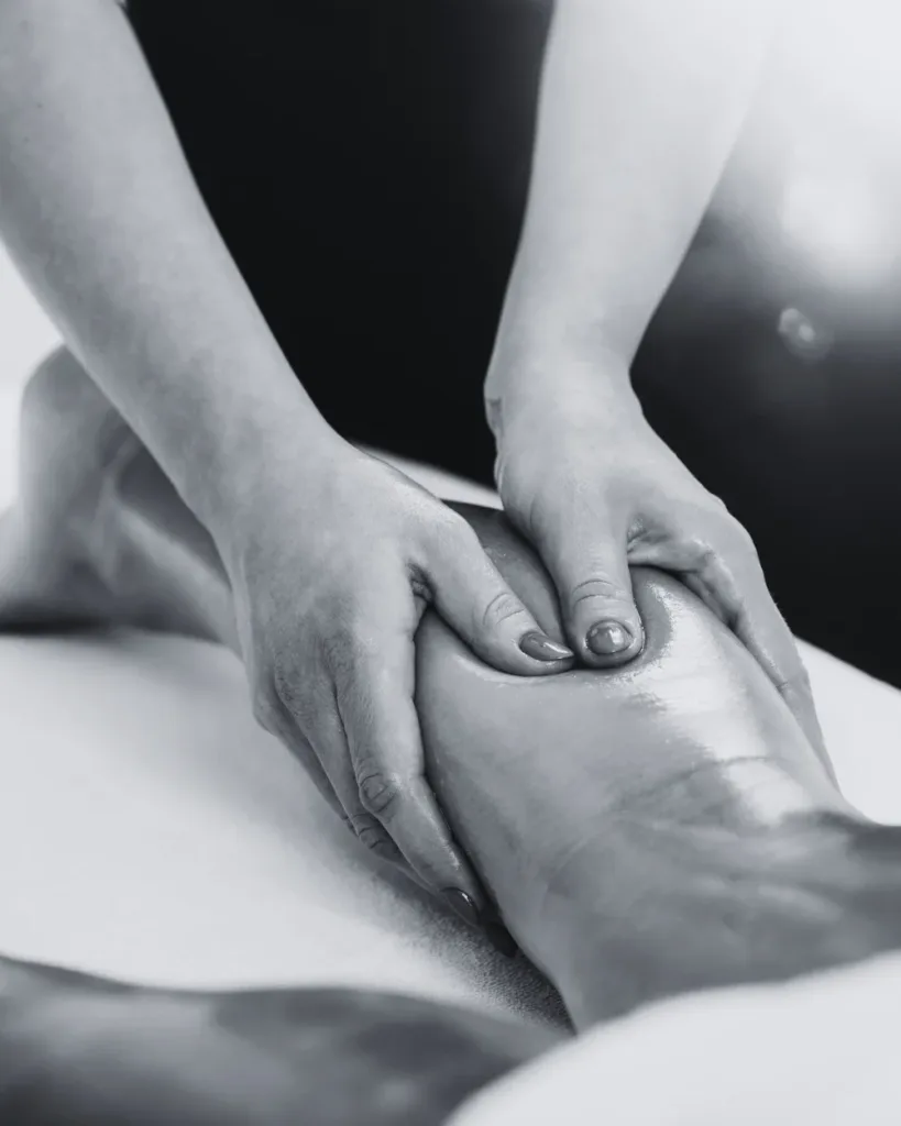 Massage et ostéothérapie de jambe